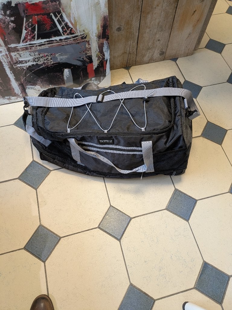 Nieuwe reistas - nooit gebruikt - 60 cm, Handtassen en Accessoires, 40 tot 60 cm, 30 cm of meer, Zwart, Nieuw