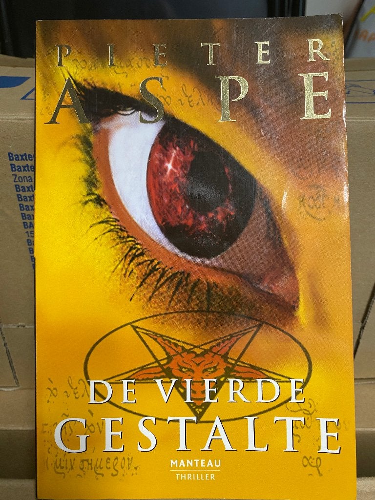 Pieter Aspe – De vierde gestalte, Boeken, Tv-bewerking, Pieter Aspe, Ophalen of Verzenden, Zo goed als nieuw
