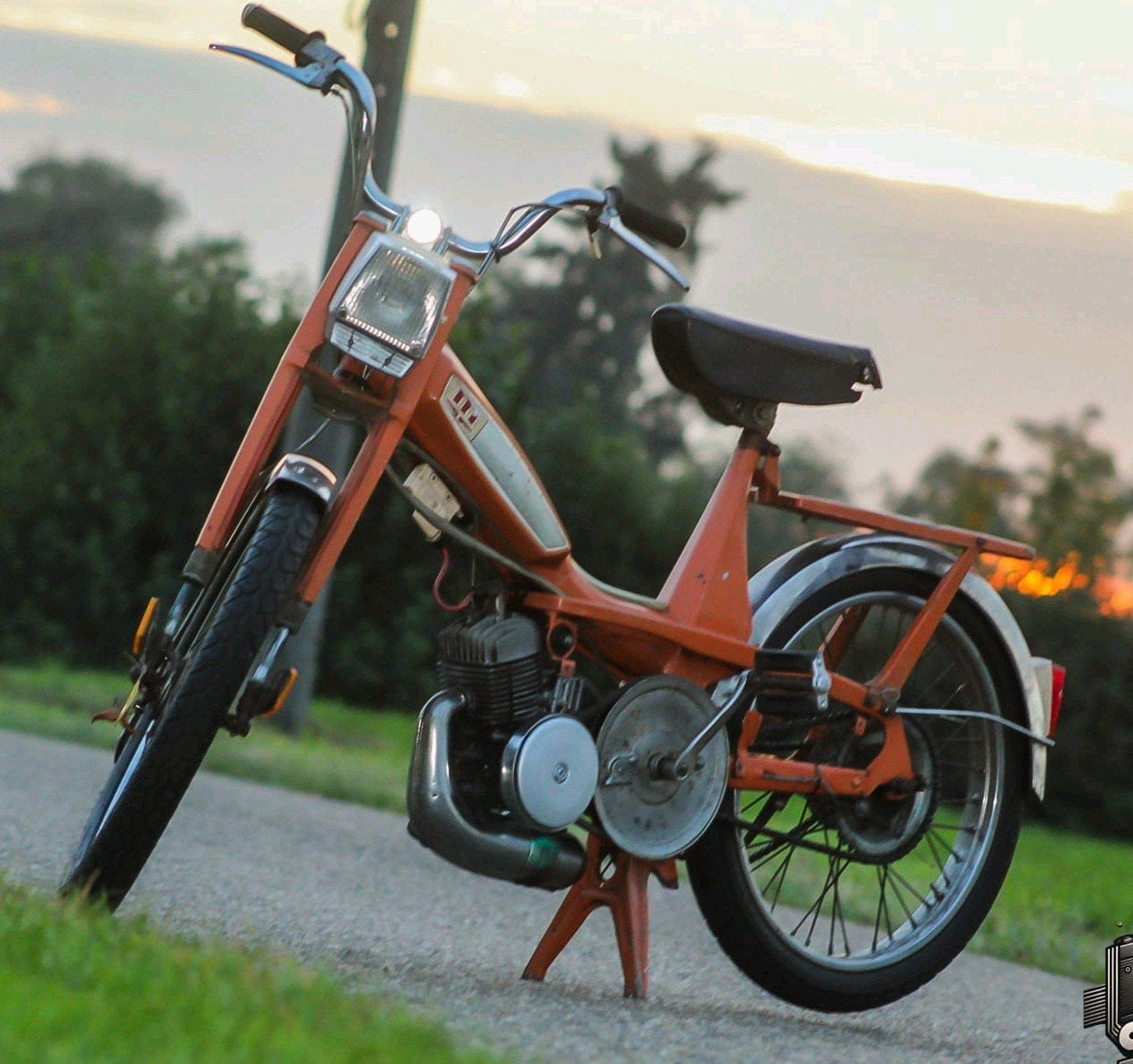 mobylette t40, Ophalen
