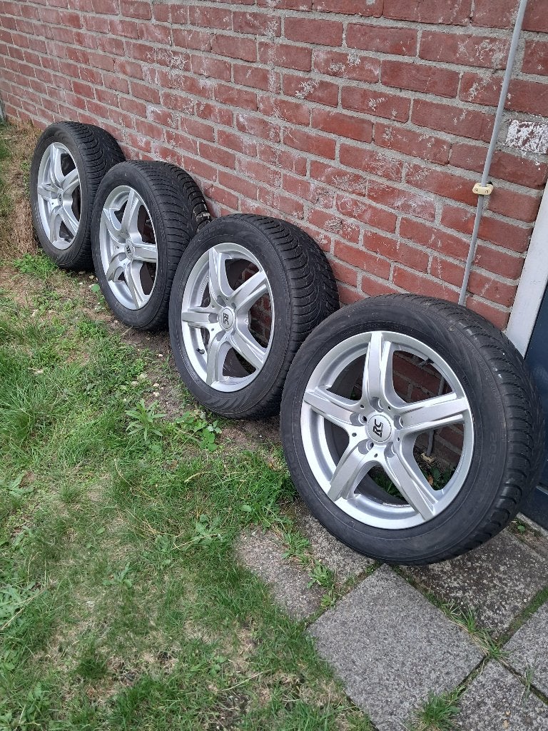 Velgen met banden, Ophalen, Gebruikt, 16 inch, Banden en Velgen