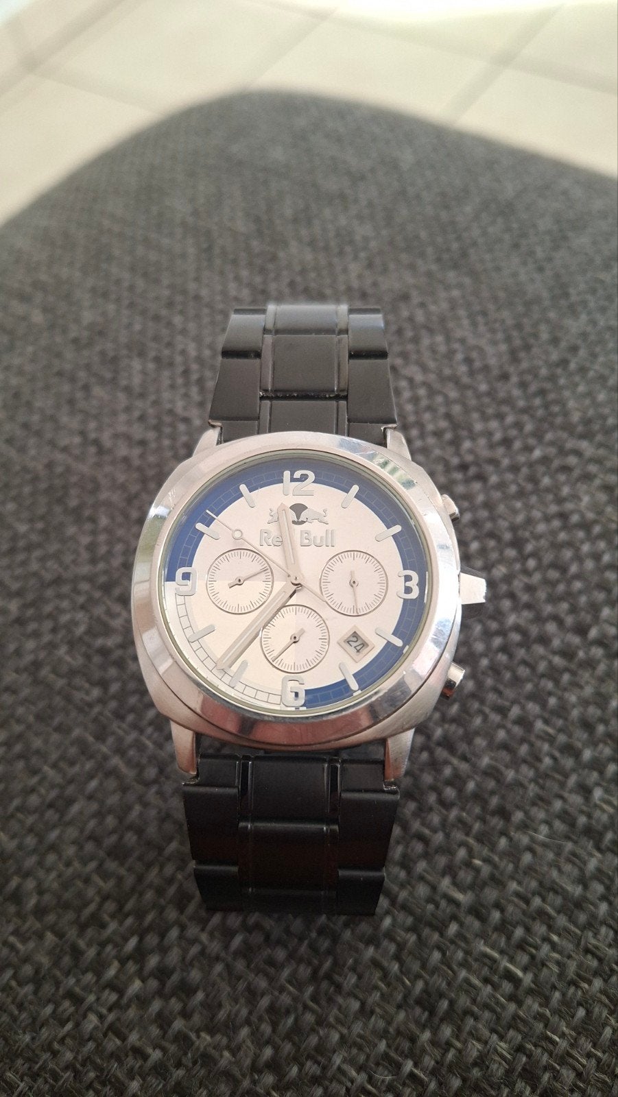 Horloge Redbull, Bijoux, Sacs & Beauté, Montre-bracelet, Autres marques, Enlèvement ou Envoi, Acier