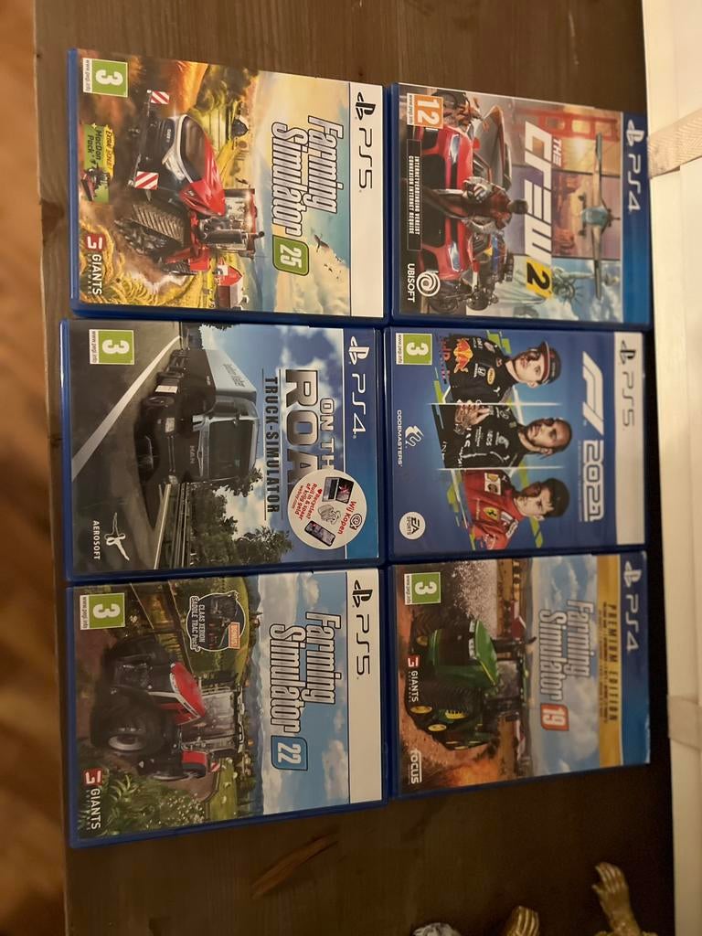 Diverse ps5 en ps4 games, Games en Spelcomputers, Ophalen, Zo goed als nieuw