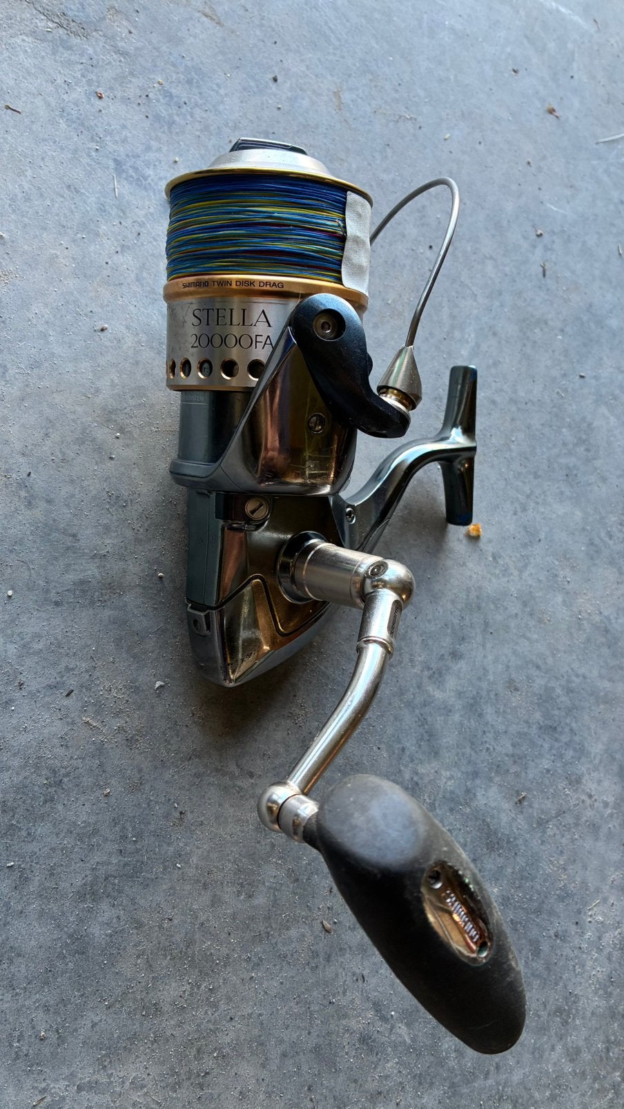 Shimano Stella 20000FA, Watersport en Boten, Ophalen, Gebruikt