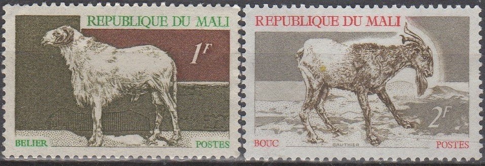 Mali - Ram en Bok, Timbres & Monnaies, Timbres | Afrique, Enlèvement ou Envoi, Non oblitéré
