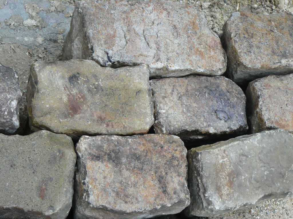 Kasseien en gebakken klinkers, Ophalen, Gebruikt, Klinkers, Natuursteen