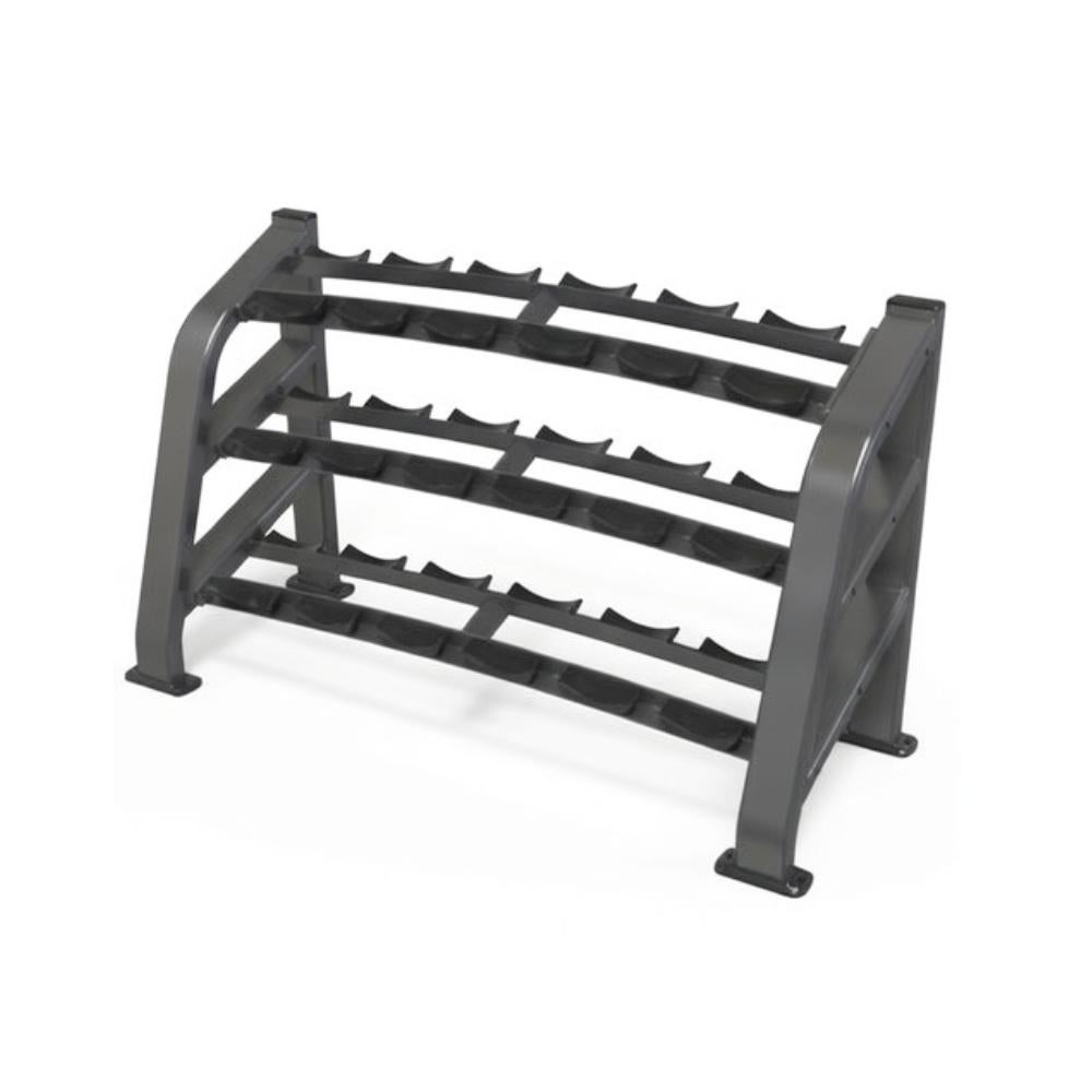 Gymfit – Dumbbell Rack 3 Tier (9 paar) – Luxury Line Plus, Enlèvement ou Envoi, Comme neuf, Bras, Autres types