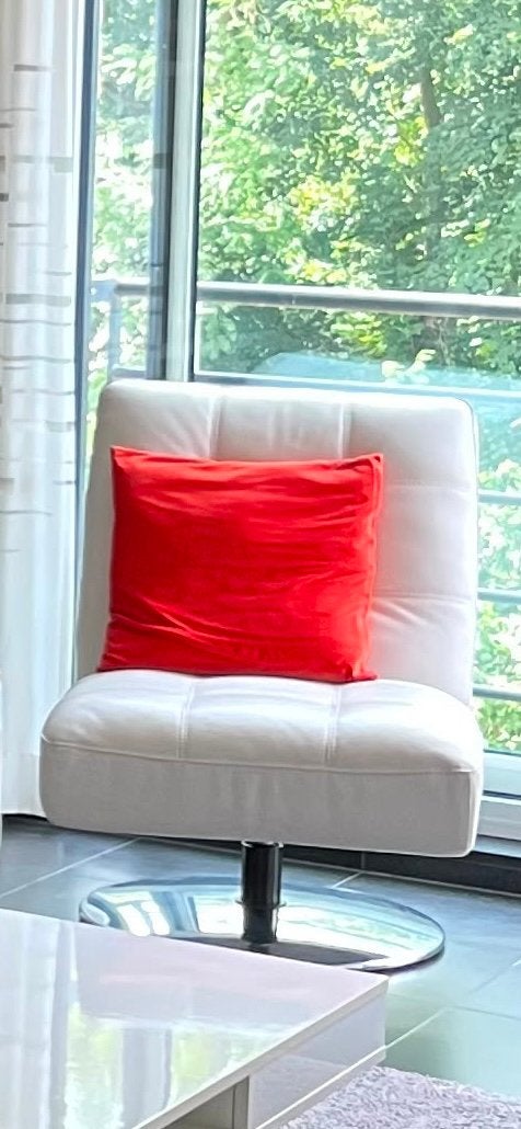Lederen fauteuil, Enlèvement, Comme neuf, Cuir
