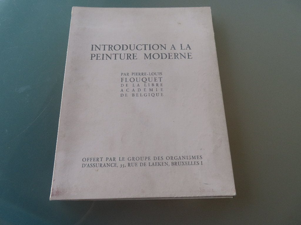 Initiation à l'art moderne — Pierre-Louis Flouquet, Peinture et dessin, Enlèvement ou Envoi, Utilisé, Pierre-Louis Flouquet