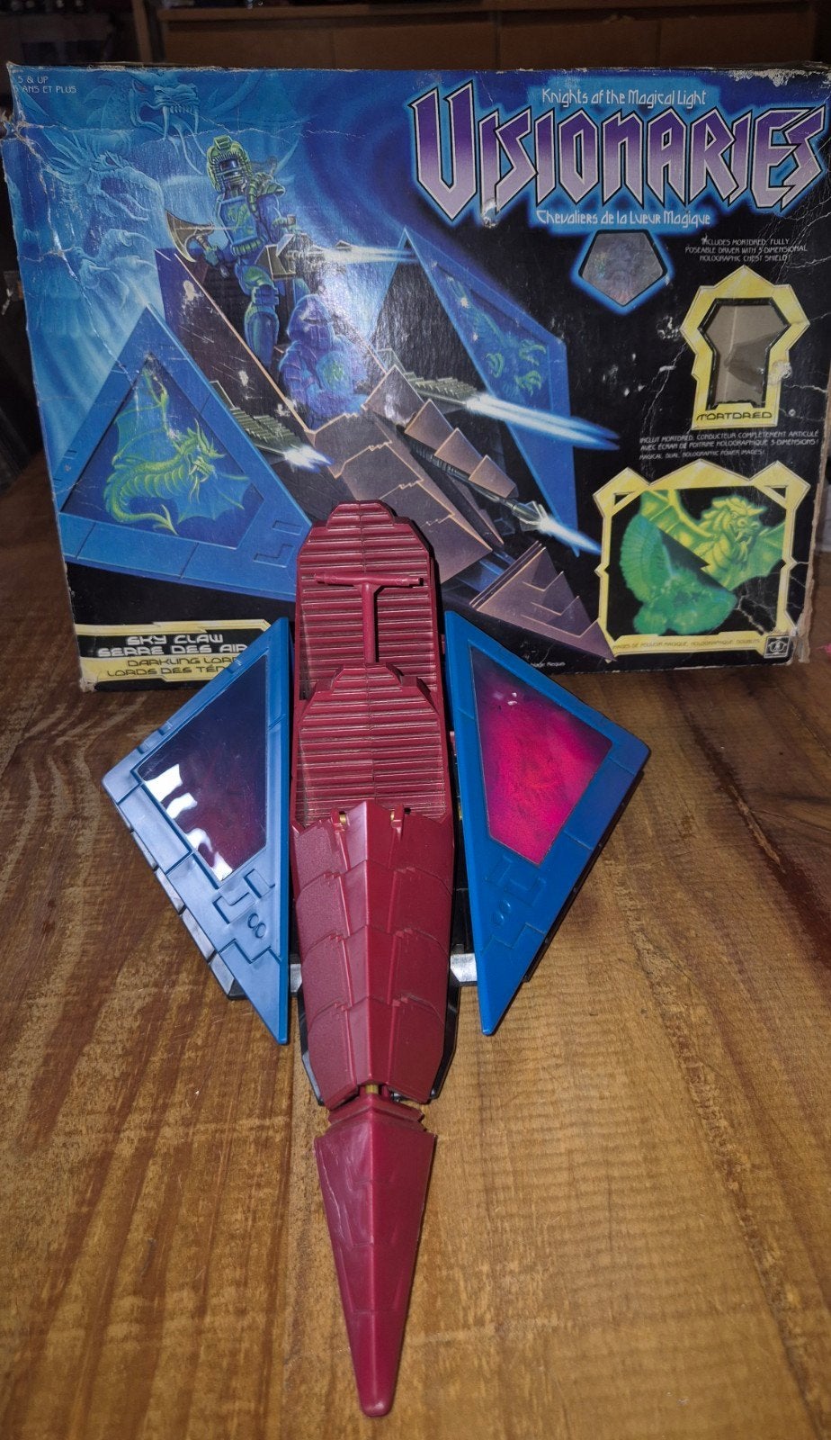 Hasbro Visionaries Sky Claw uit de jaren 80, een broeikas vo, Verzamelen, Ophalen of Verzenden, Gebruikt