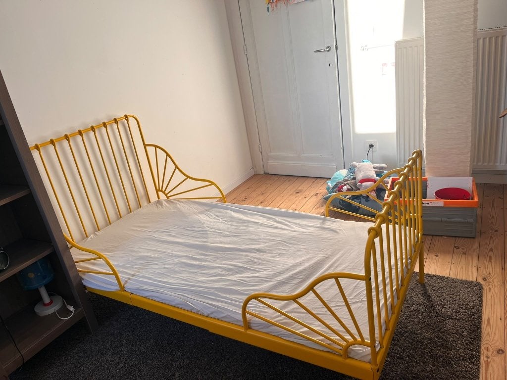 Meegroeibed, Ophalen, Zo goed als nieuw, 85 tot 100 cm, Lattenbodem