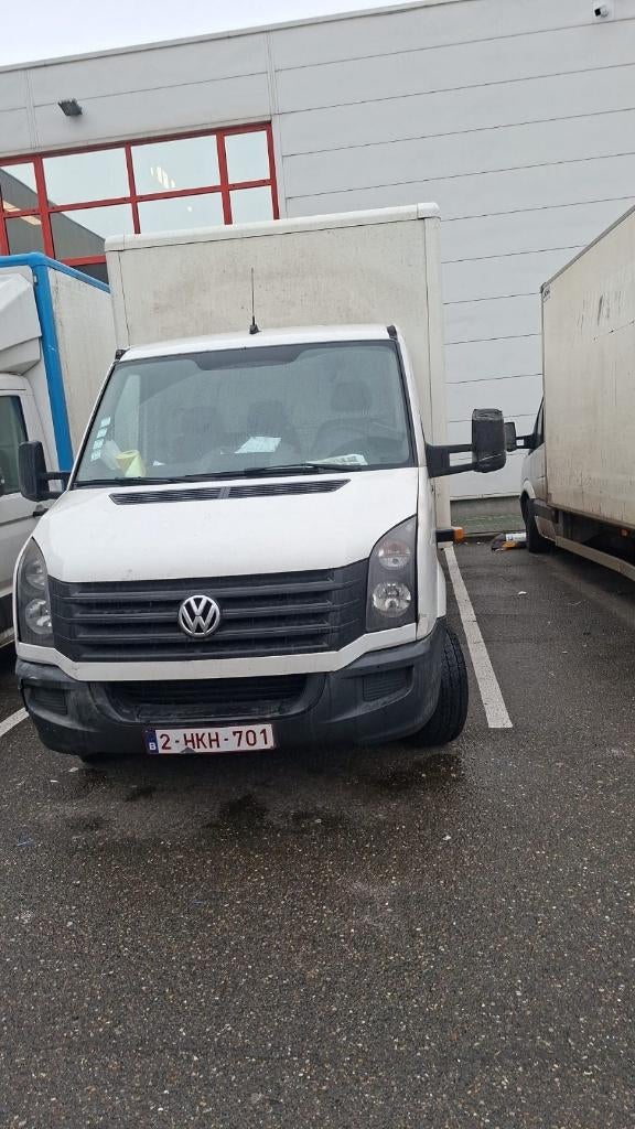volkswagen crafter, Auto's, Euro 5, Stof, Zwart, Volkswagen