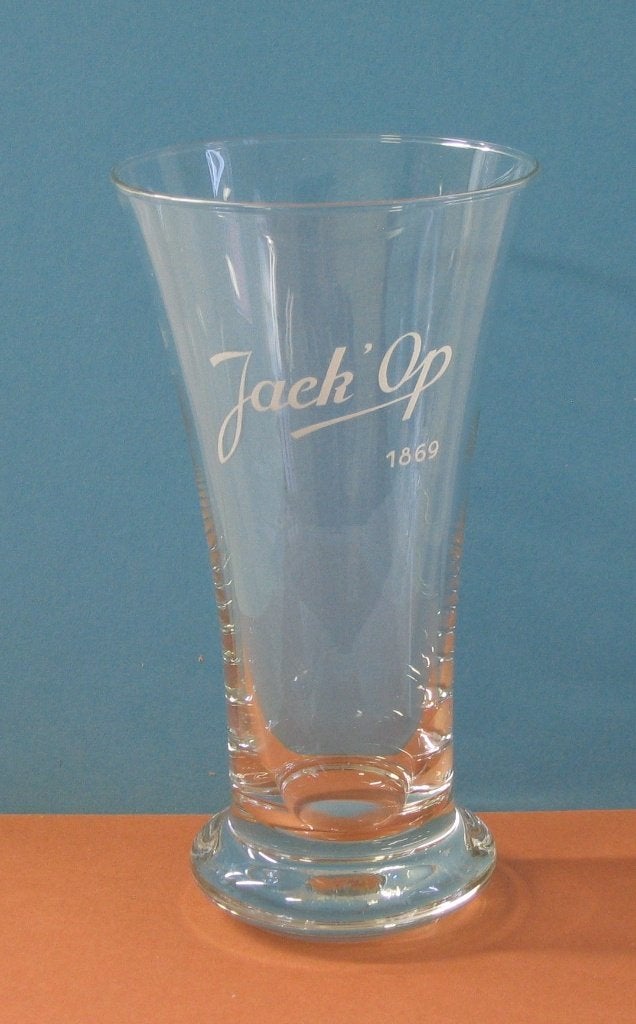 BIERGLAS JACK-OP 309, Verzamelen, Ophalen, Gebruikt, Glas of Glazen, Overige merken