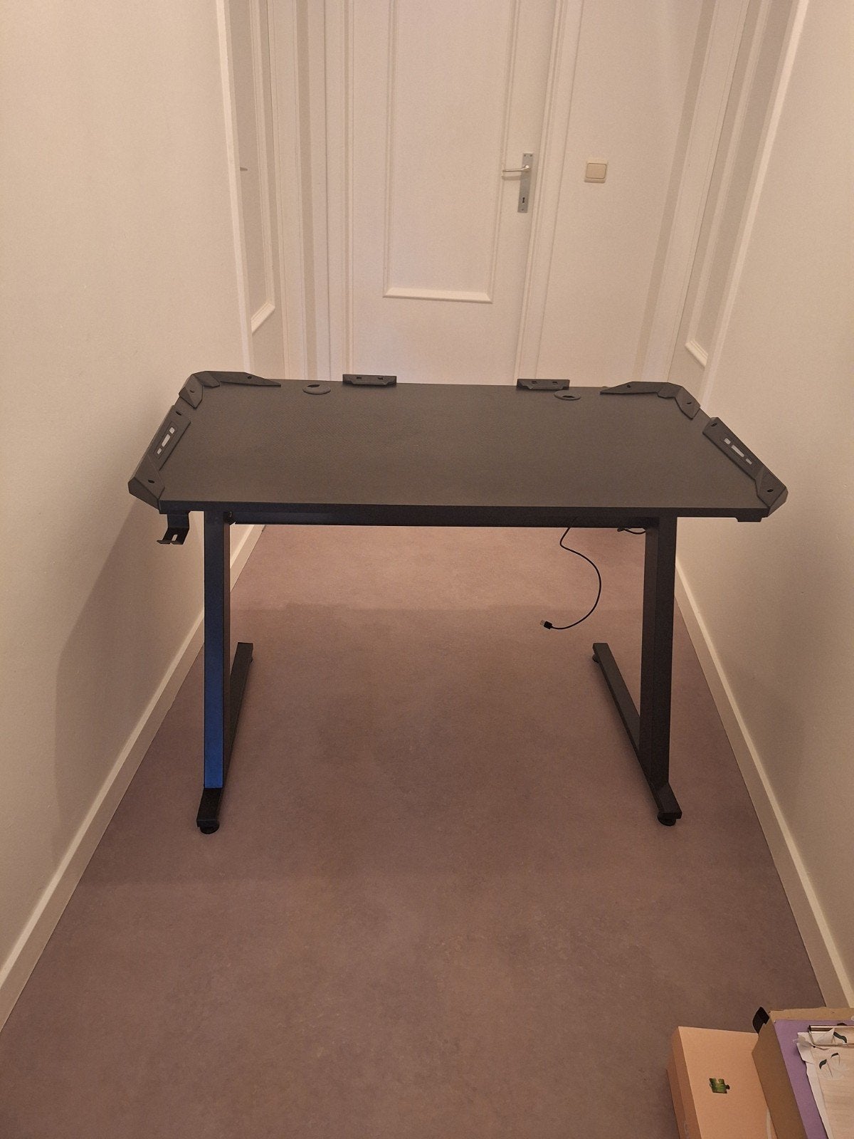 Gaming bureau met led, Maison & Meubles, Bureaux, Enlèvement