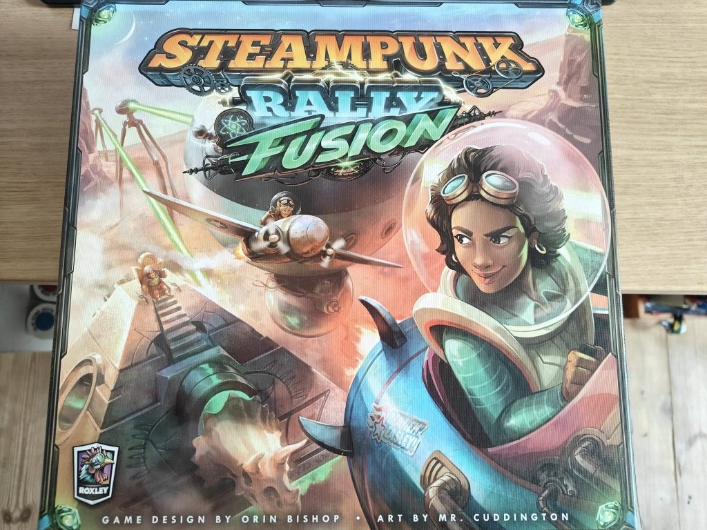 Steampunk Rally en Fusion Kickstarter Deluxe Edition, Hobby en Vrije tijd, Gezelschapsspellen | Bordspellen, Ophalen