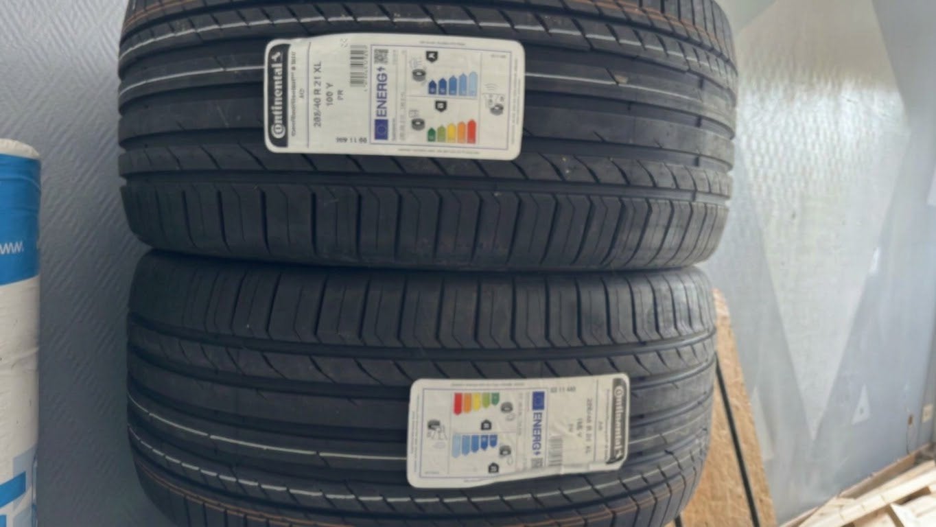 285/40 21 Continental ContiSportContact 5 SUV, Auto diversen, Ophalen, Zo goed als nieuw
