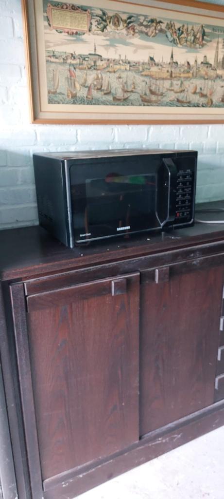 Microgolfoven - combi - Samsung MC28H5015AK, Elektronische apparatuur, Ophalen, Microgolfoven, Draaiplateau