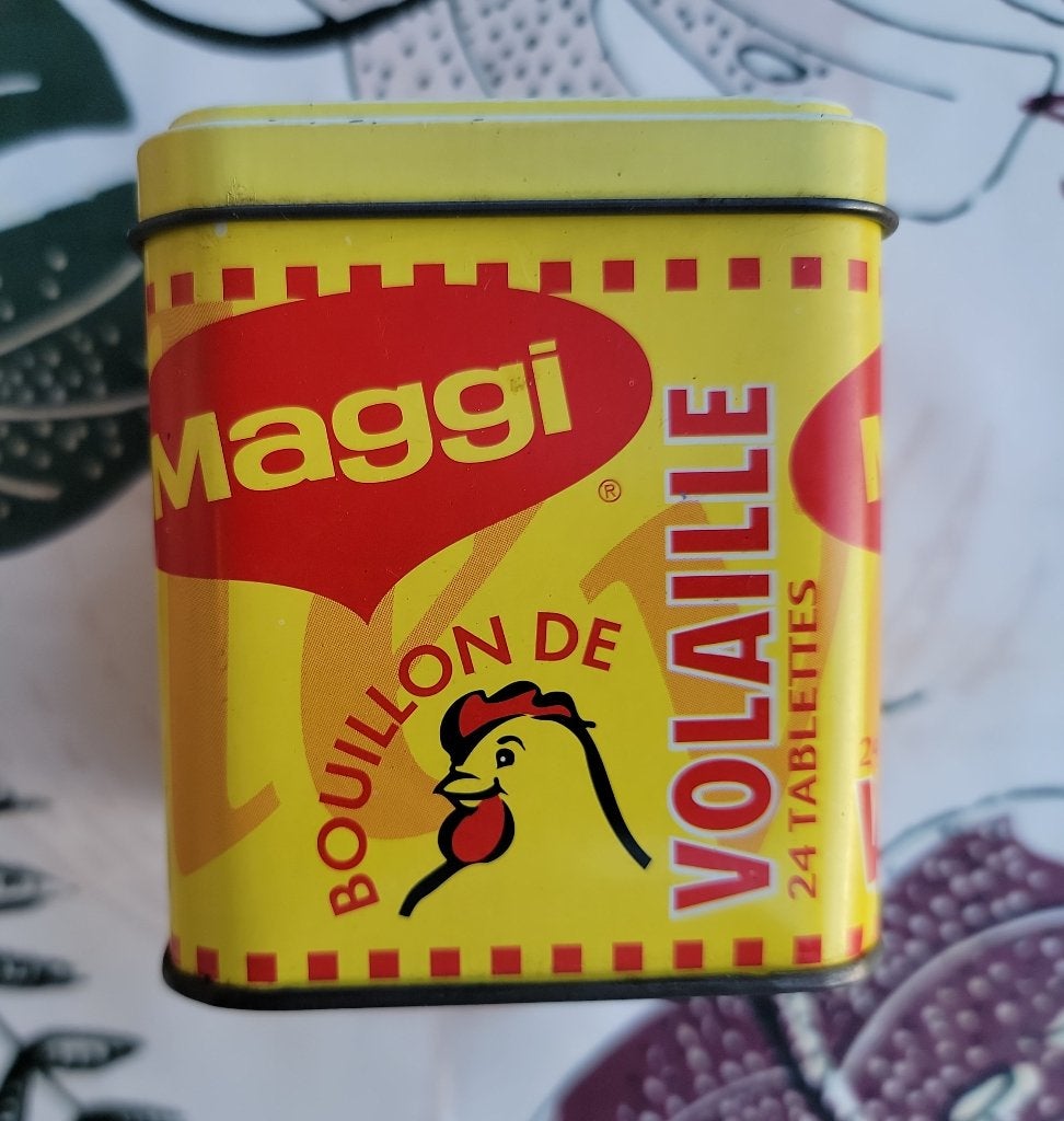 Boîte publicitaire Maggi  Bouillon de volaille 24 tablettes, Collections, Enlèvement ou Envoi, Comme neuf, Autre, Autres marques