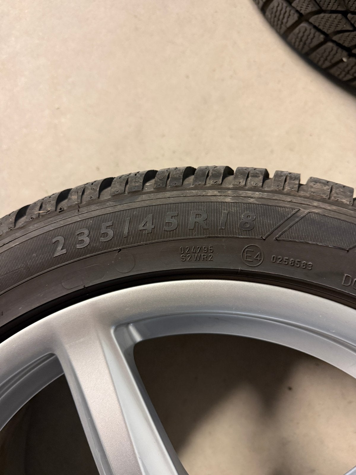 Jantes d'hiver + pneus pour Porsche, Enlèvement, Pneus hiver, Pneu(s)