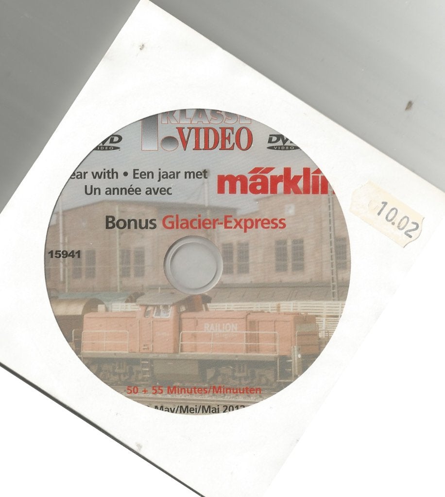 DVD een jaar met Märklin mei 2012, Neuf, Enlèvement ou Envoi, Courant alternatif, Livre, Revue ou Catalogue