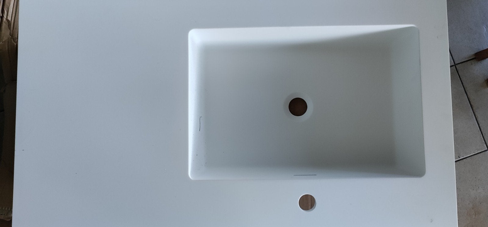 Wastafelblad 90x50 cm, Huis en Inrichting, Badkamer | Badkamermeubels, Ophalen
