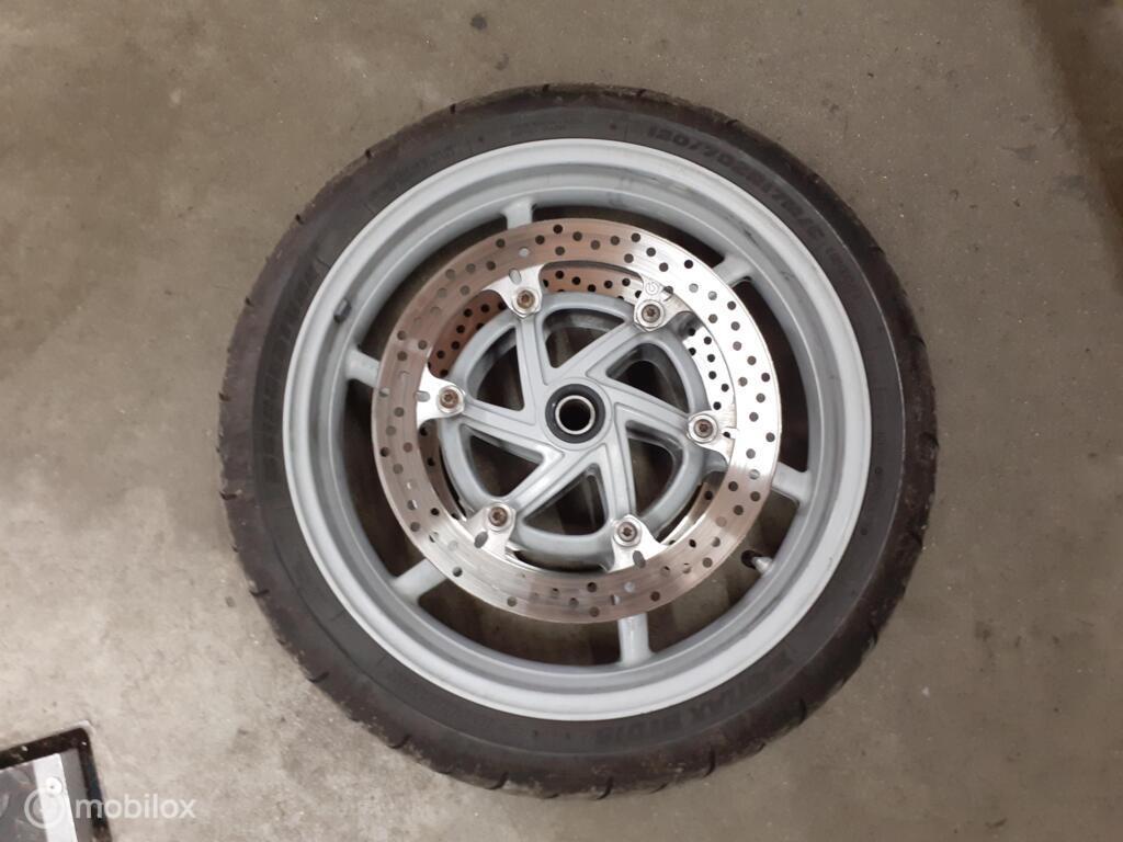 Voorwiel wiel velg remschijven Multistrada 1000 1100, Motoren, Gebruikt, Factorystore.service@ducati.com, Ophalen of Verzenden