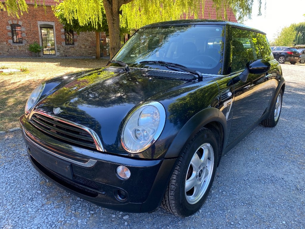 Mini Cooper One 1.6 essence, Auto's, Zwart, Bedrijf, Handgeschakeld, Cooper
