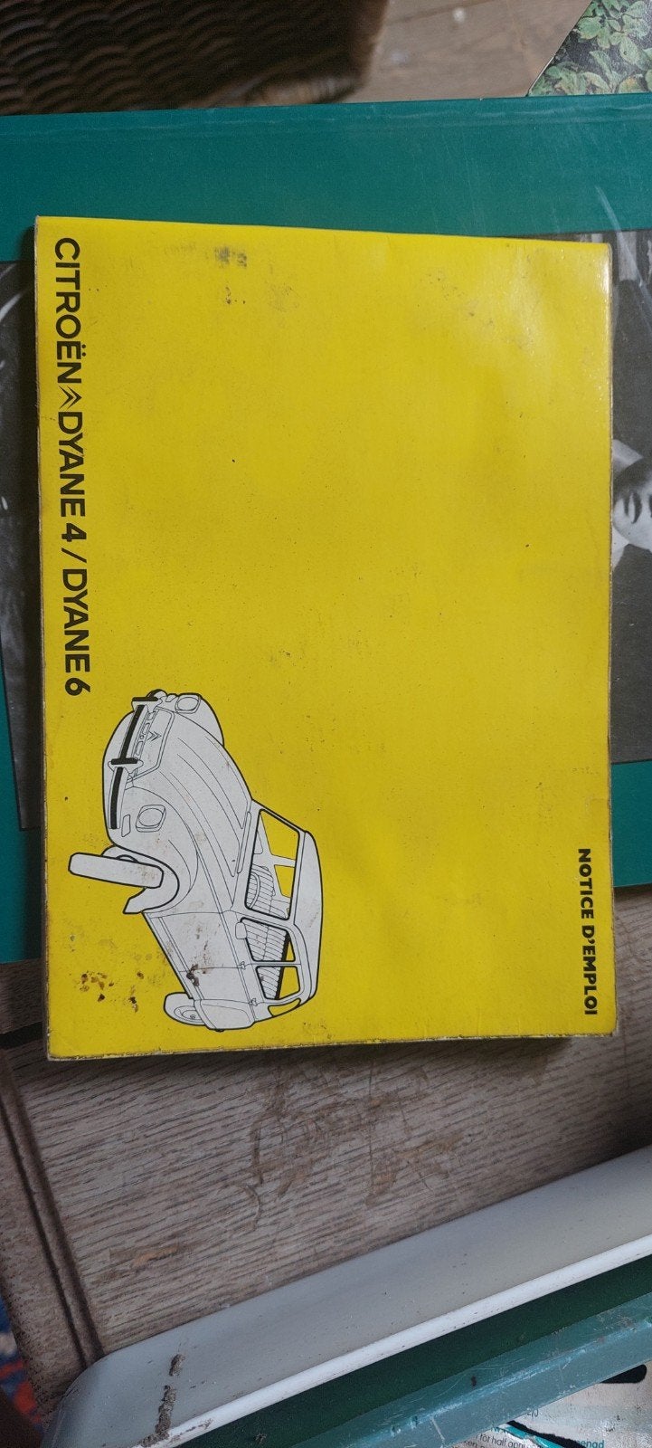 citroen dyane 4   6    franstalig, Auto diversen, Handleidingen en Instructieboekjes, Ophalen of Verzenden
