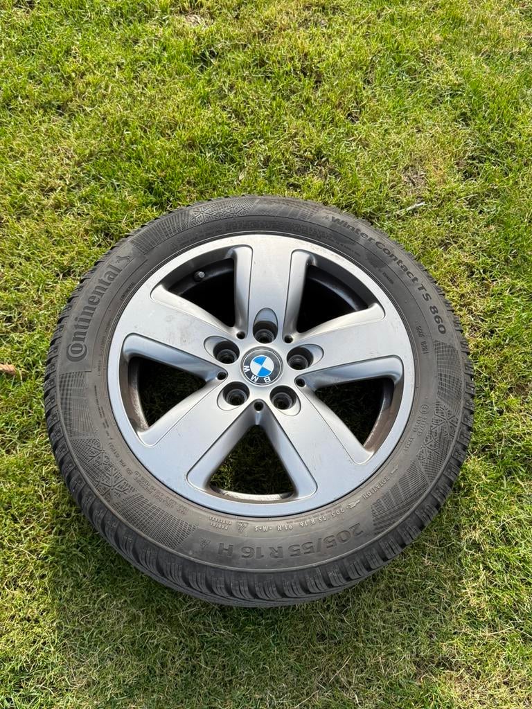 Pneus Hiver BMW 16", Gebruikt, 16 inch, Band(en), Ophalen
