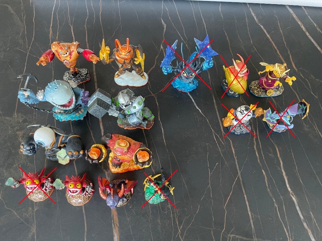 Skylanders (9e) - 2,00 €/pièce - ensemble pour 12,00€, Consoles de jeu & Jeux vidéo, Enlèvement ou Envoi, Utilisé, Autres genres