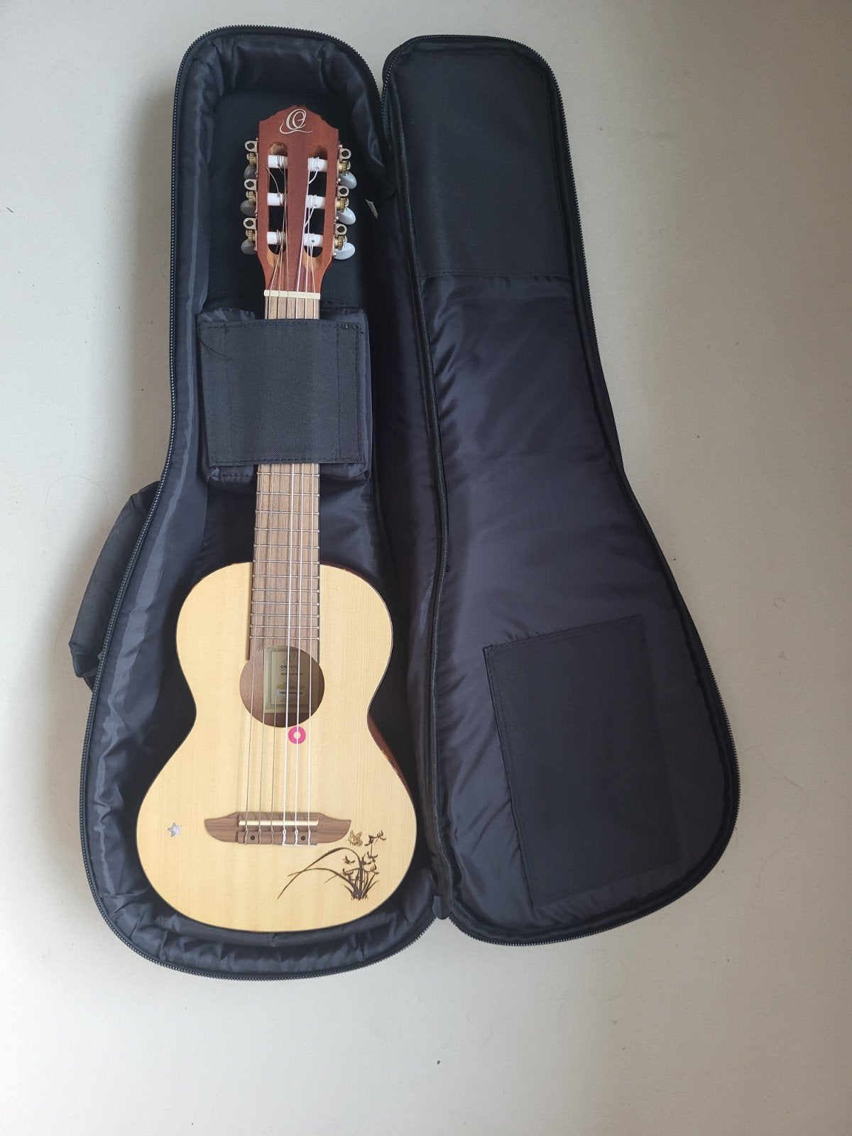 Ortega RGL5 gitaar voor kinderen Suzuki, Musique & Instruments, Enlèvement, Comme neuf, Guitare classique ou espagnole, Avec valise