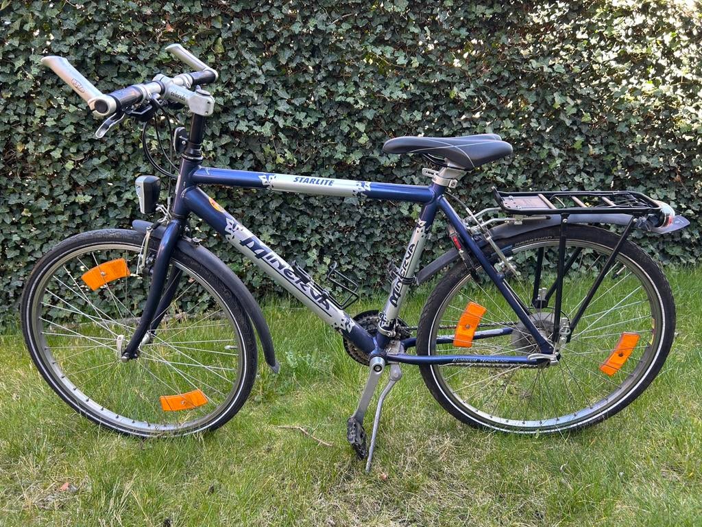 Jongensfiets Minerva (S), Ophalen, Zo goed als nieuw, Meer dan 20 versnellingen, Overige merken