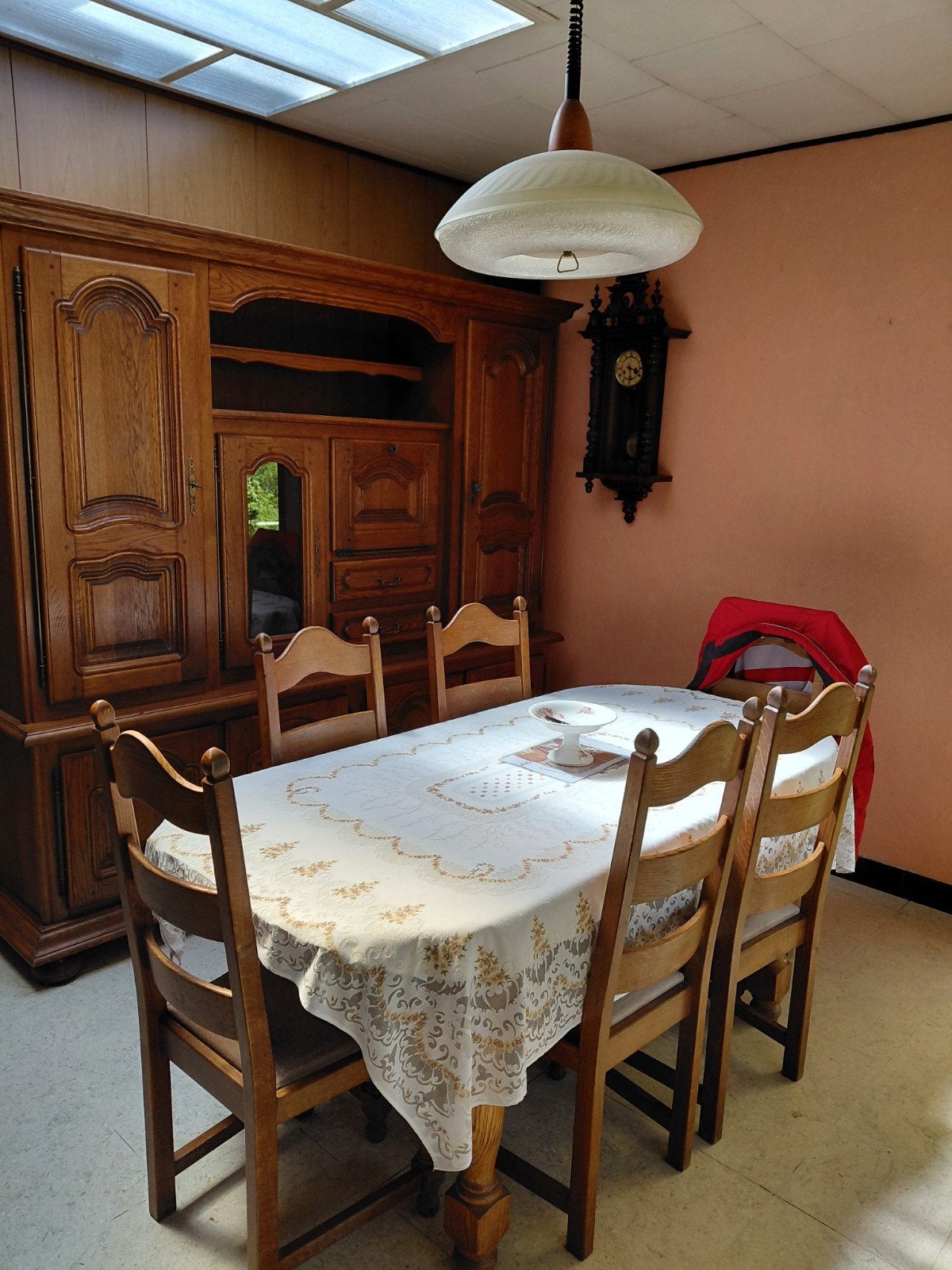 Dressoir avec 6 chaises, Maison & Meubles, Enlèvement