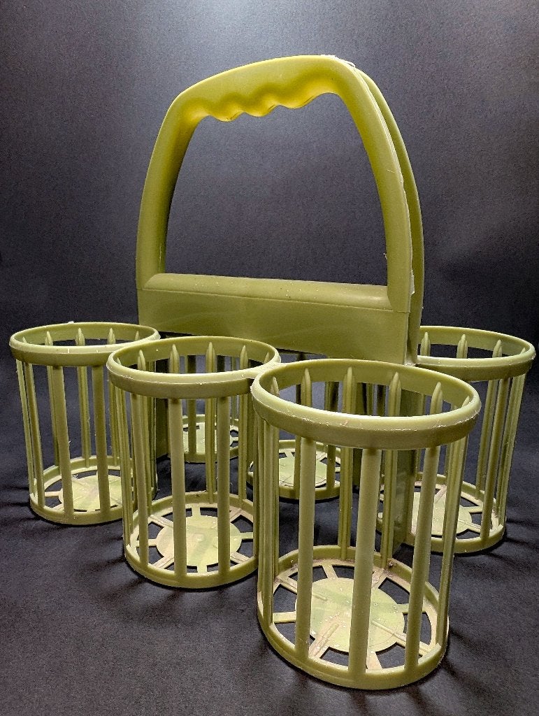 Casier vintage 60's pour bouteilles (Made in Holland), Maison & Meubles, Autres matériaux, 5 – 50, Envoi, 5 à 15 bouteilles