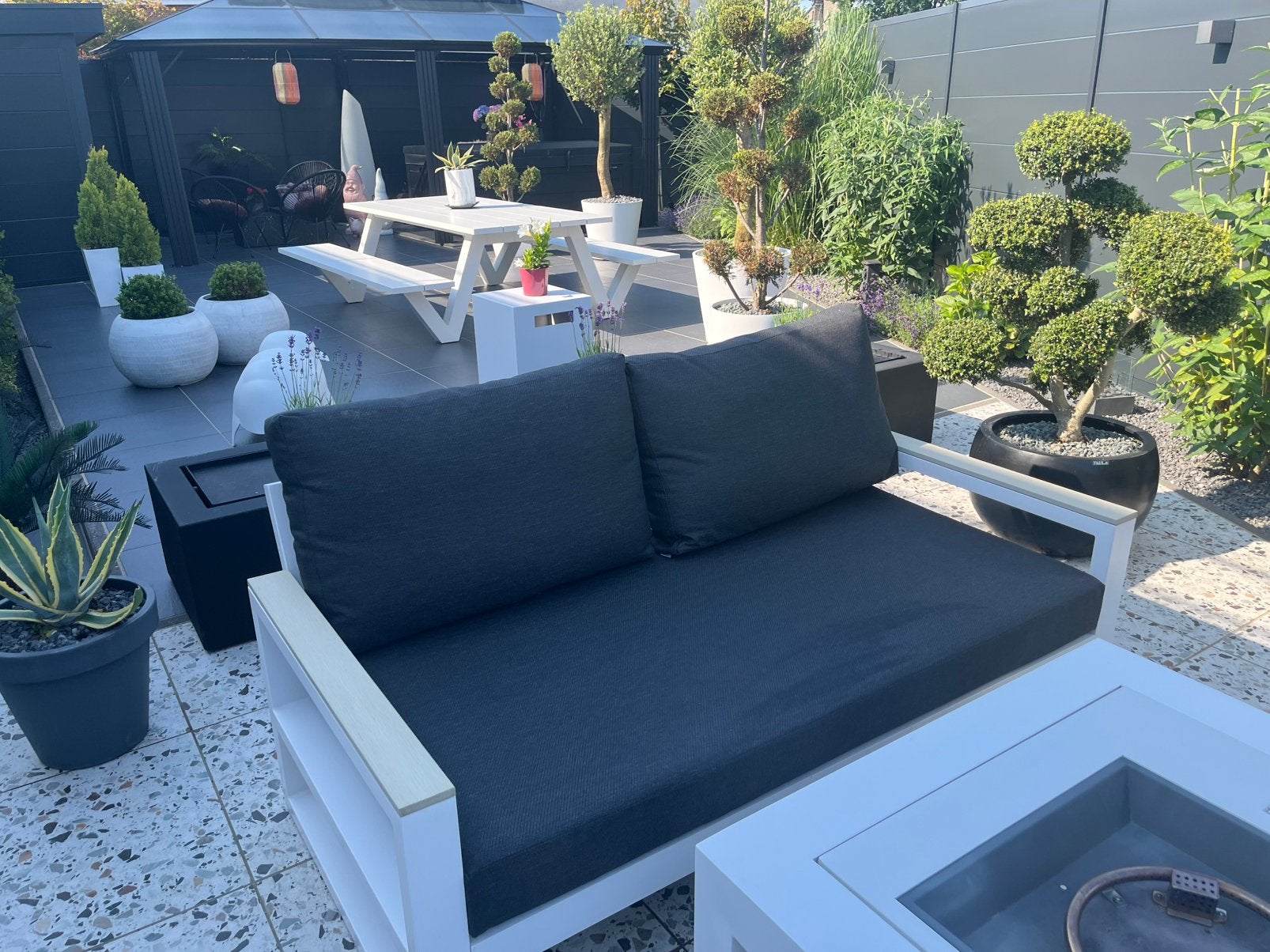 Zeer mooi loungeset, Tuin en Terras, Tuinsets en Loungesets, Ophalen, Loungeset