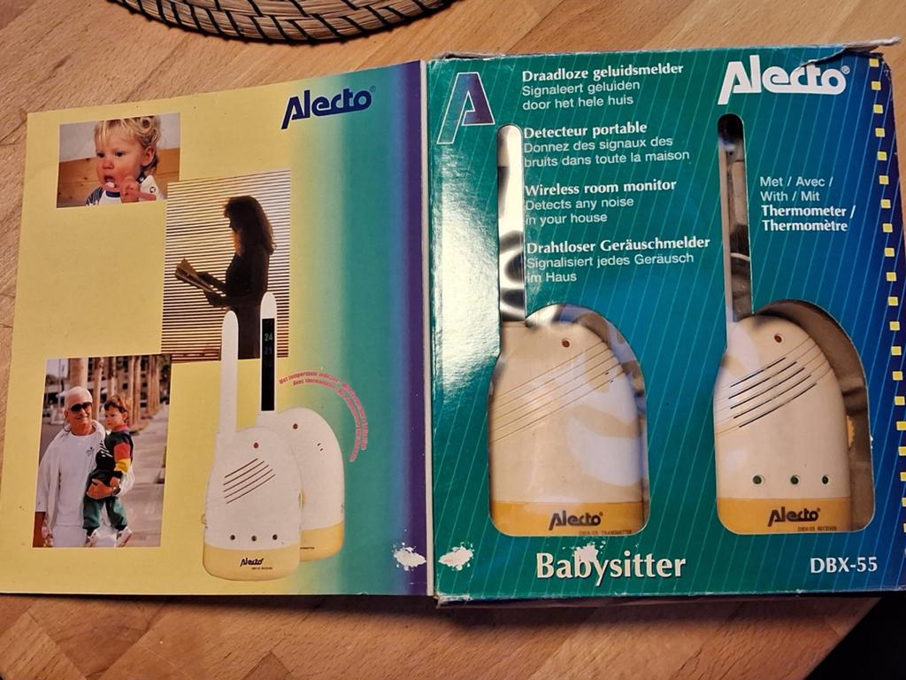 Detecteur portable Baby phone alecto dbx-55, Kinderen en Baby's, Babyfoons