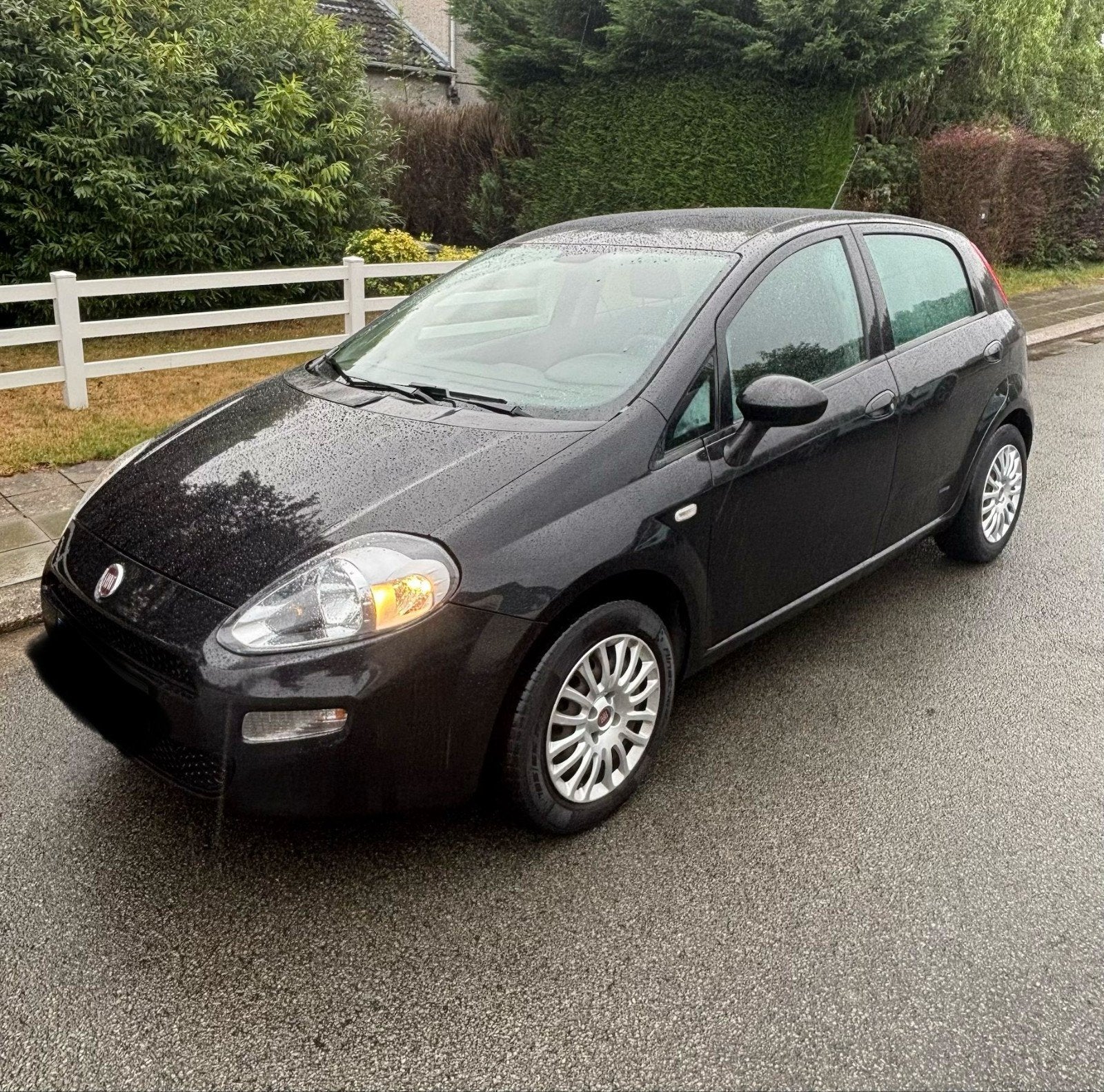 Fiat Punto Evo 1.3 Multijet 2015, Auto's, Voorwielaandrijving, Zwart, Particulier, Punto