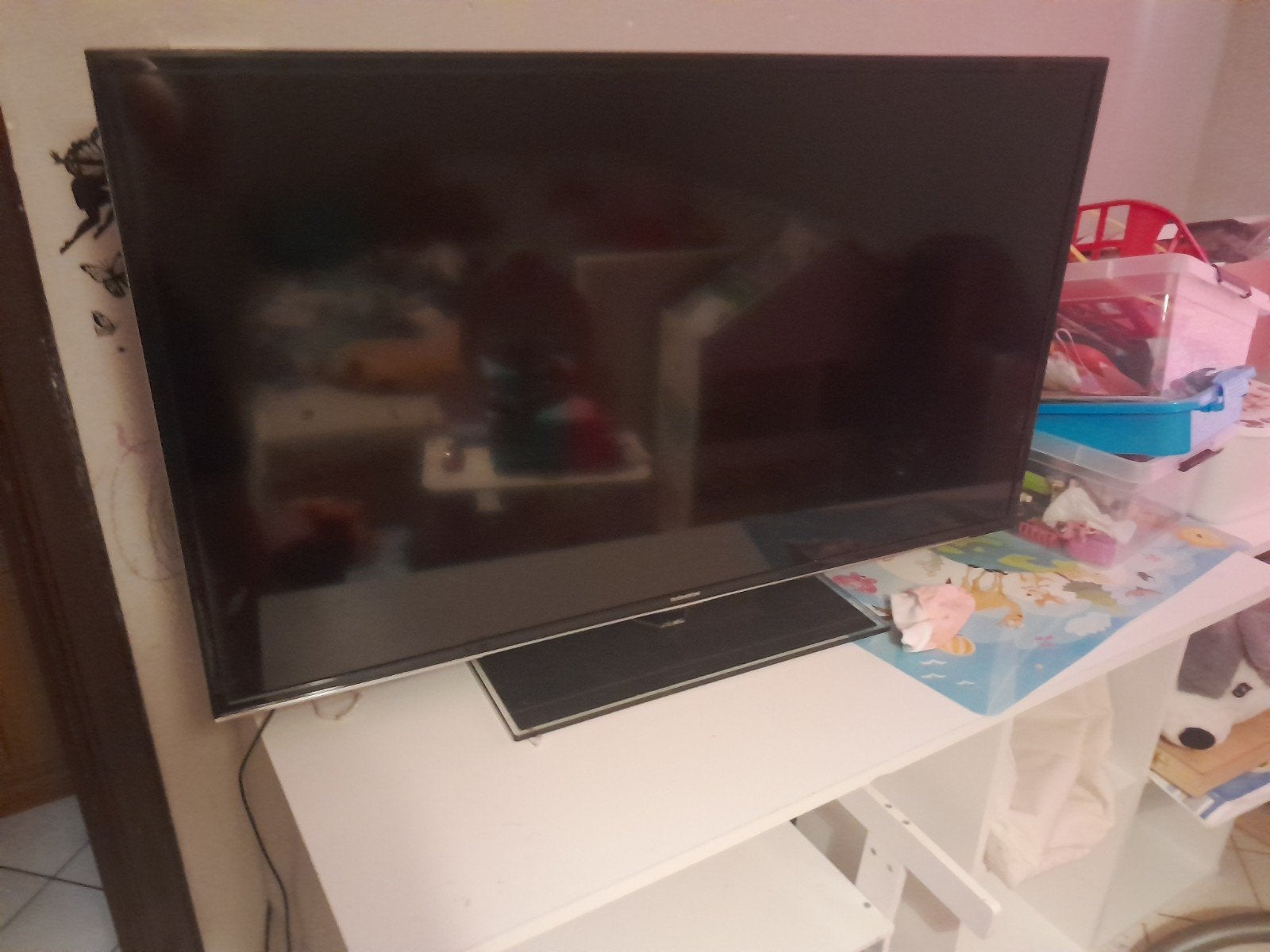 Tv de la marque tomphson etat nickel, Enlèvement