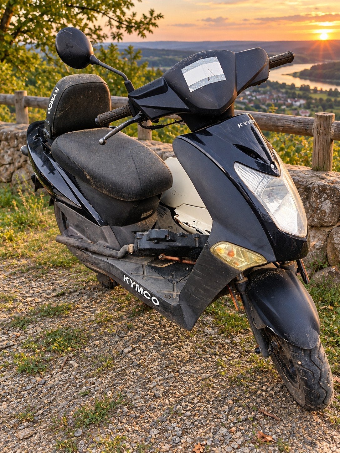 kymco pour pièces, Vélos & Vélomoteurs, Enlèvement