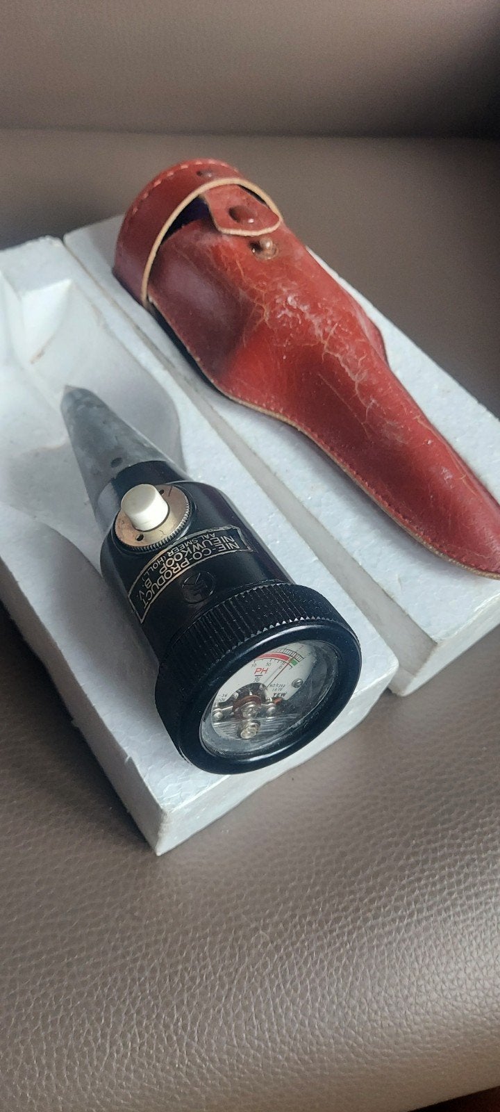 PH meter, Ophalen