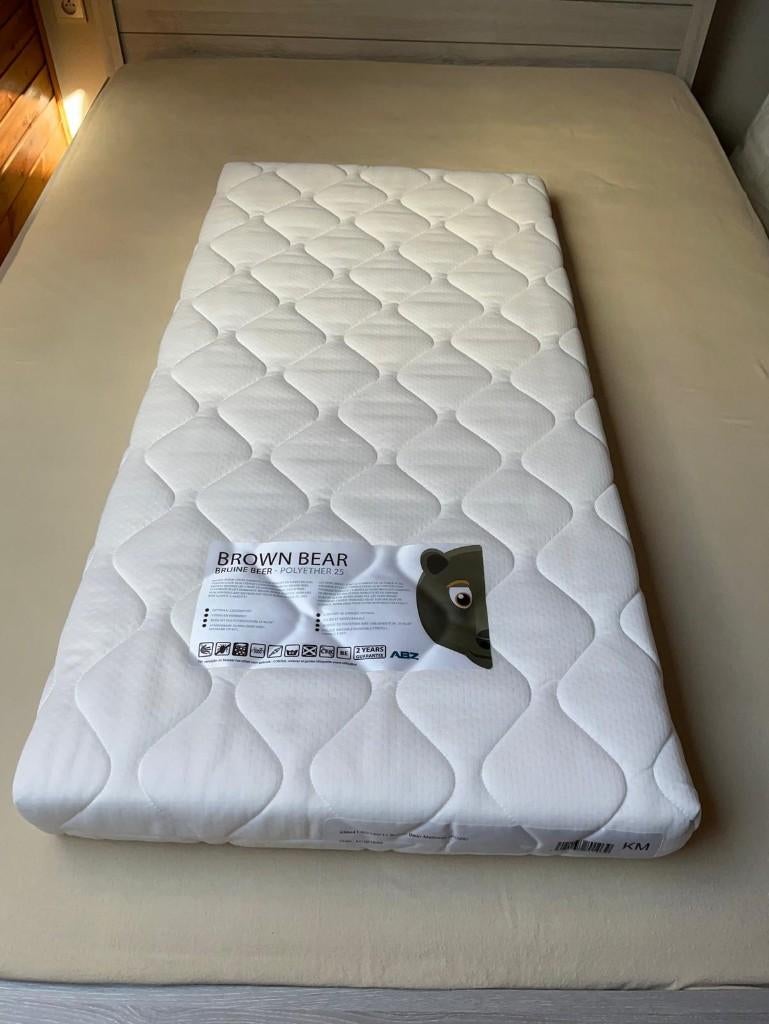 Matras voor kinderbedje - zo goed als nieuw, Ophalen, Zo goed als nieuw, Minder dan 140 cm, Matras