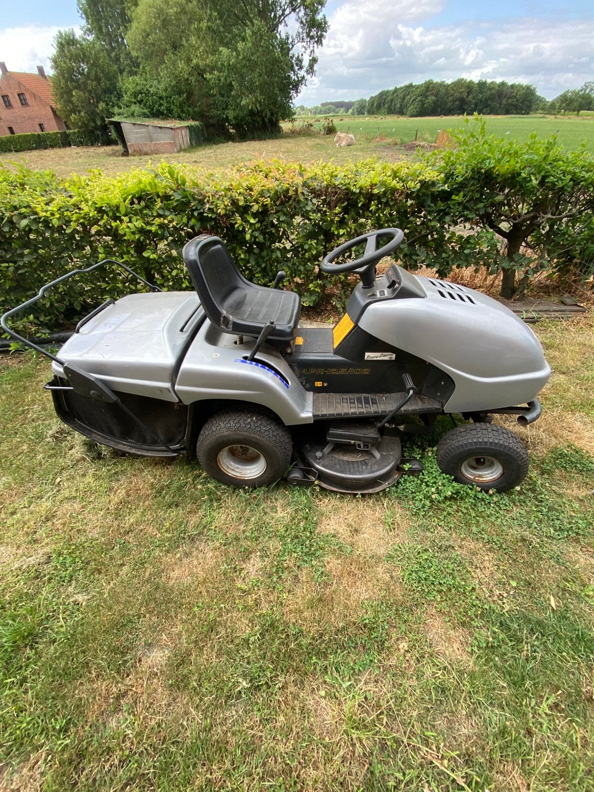 Zitmaaier DINO APR-12,5/102, Tuin en Terras, Zitmaaiers, Ophalen, Gebruikt, Versnellingen, 90 tot 120 cm
