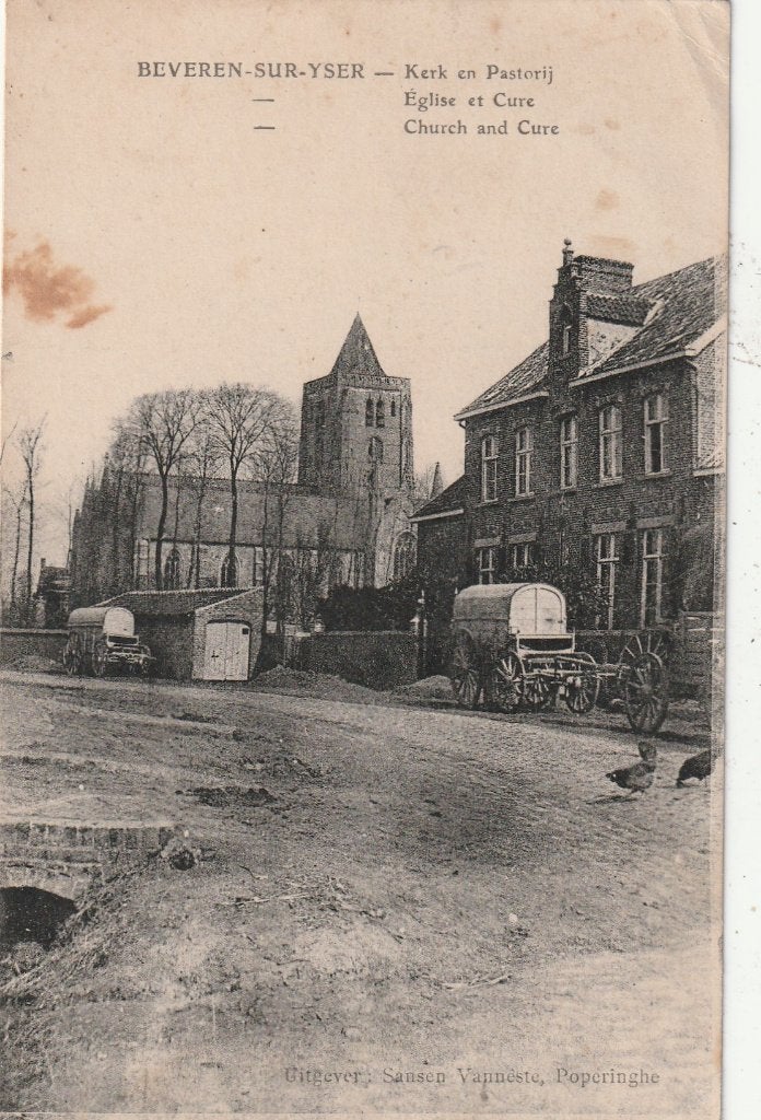 Carte postale Beveren aan de Ijzer, Enlèvement ou Envoi