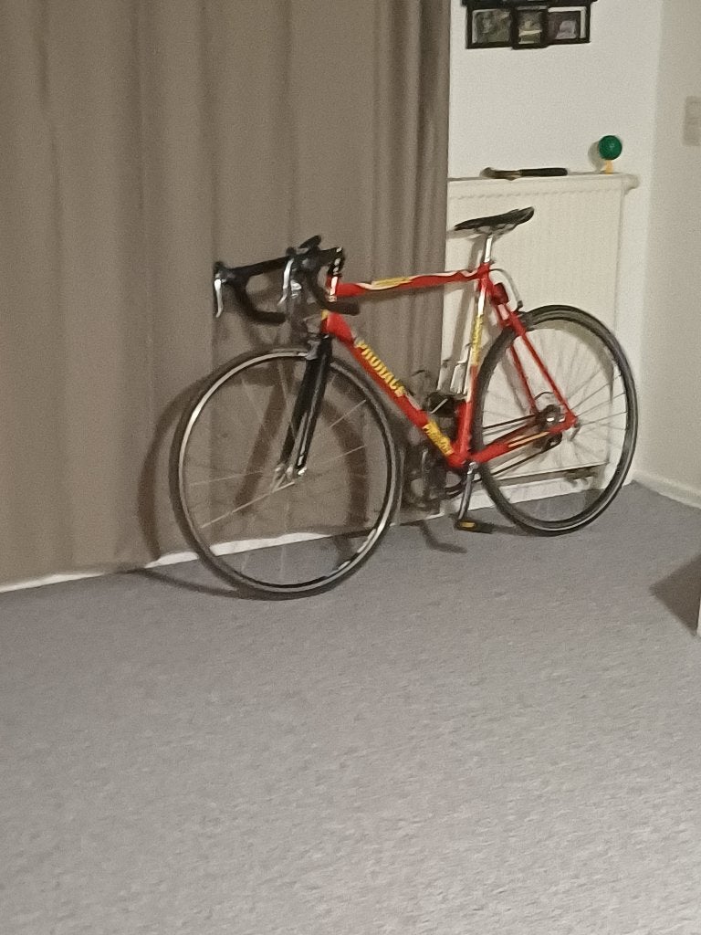 Koersfiets, Minder dan 10 versnellingen, Gebruikt, Carbon, Heren