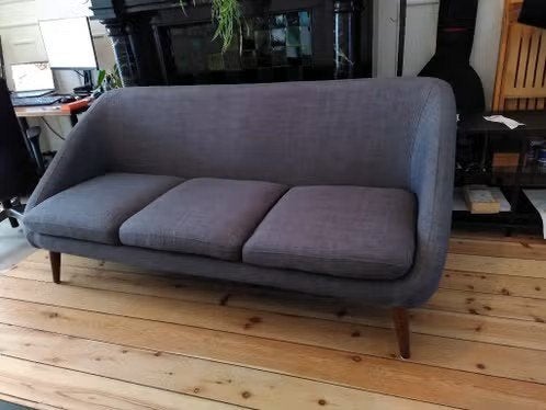 Sofa - 3 zitplaatsen, Ophalen, Hout, 150 tot 200 cm, Driepersoons