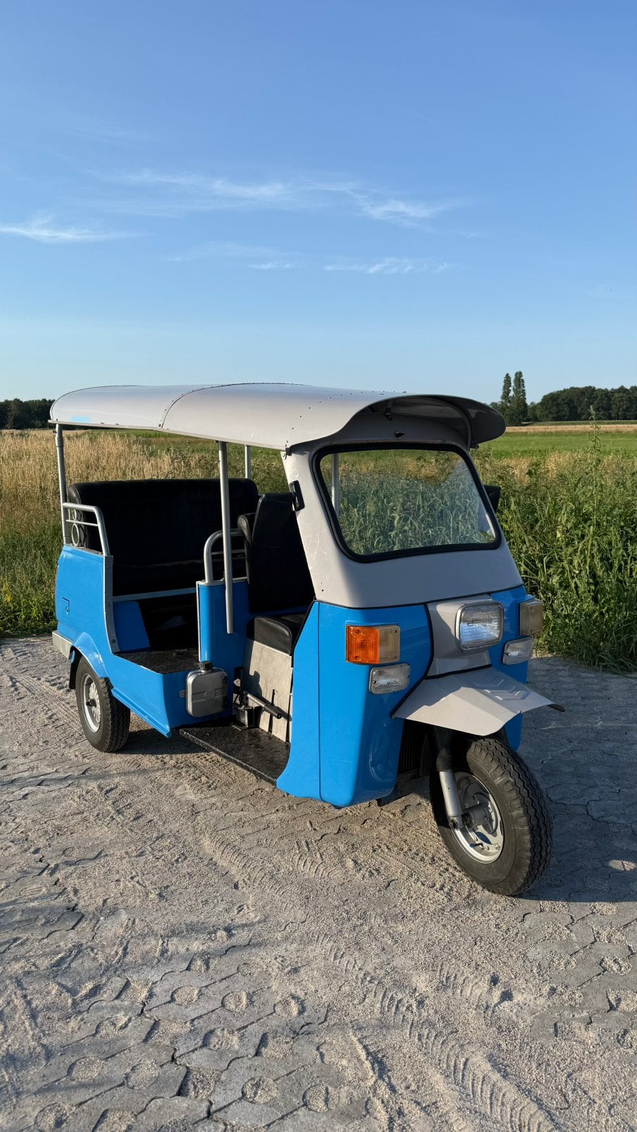 Piaggio ape , Vespa ape , Thaise Tuktuk 125cc benzine!!!, Vélos & Vélomoteurs, Scooters | Marques Autre, 125 cm³, Classe B (45 km/h)
