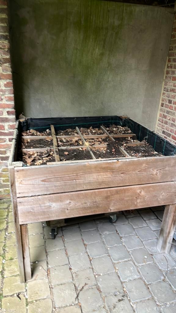 Kruidenbak, Tuin en Terras, Ophalen, Gebruikt, Hout, Tuin