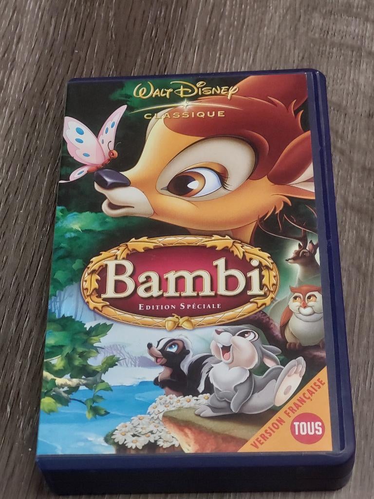BAMBI edition spéciale VHS, Tekenfilm, Alle leeftijden, Ophalen of Verzenden, Zo goed als nieuw