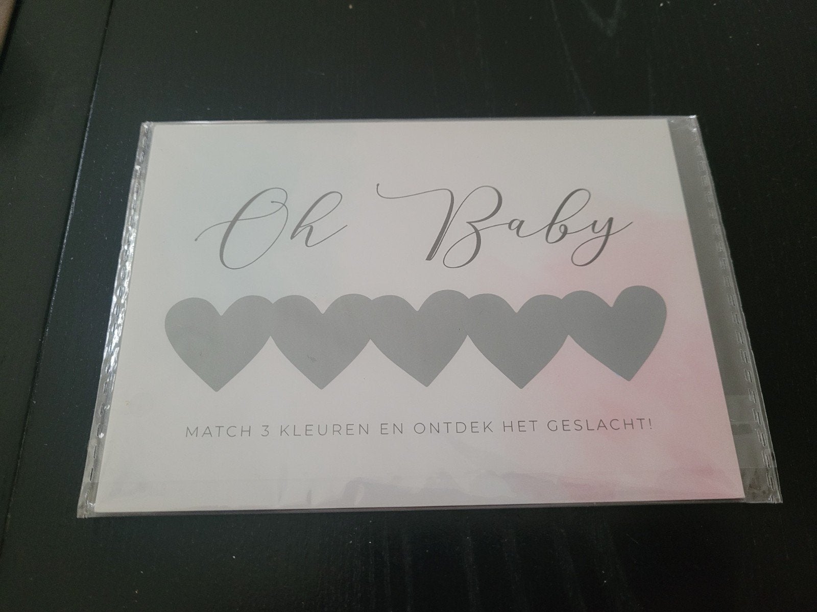 Gender reveal kraskaartjes ( jongen ), Enlèvement ou Envoi, Neuf