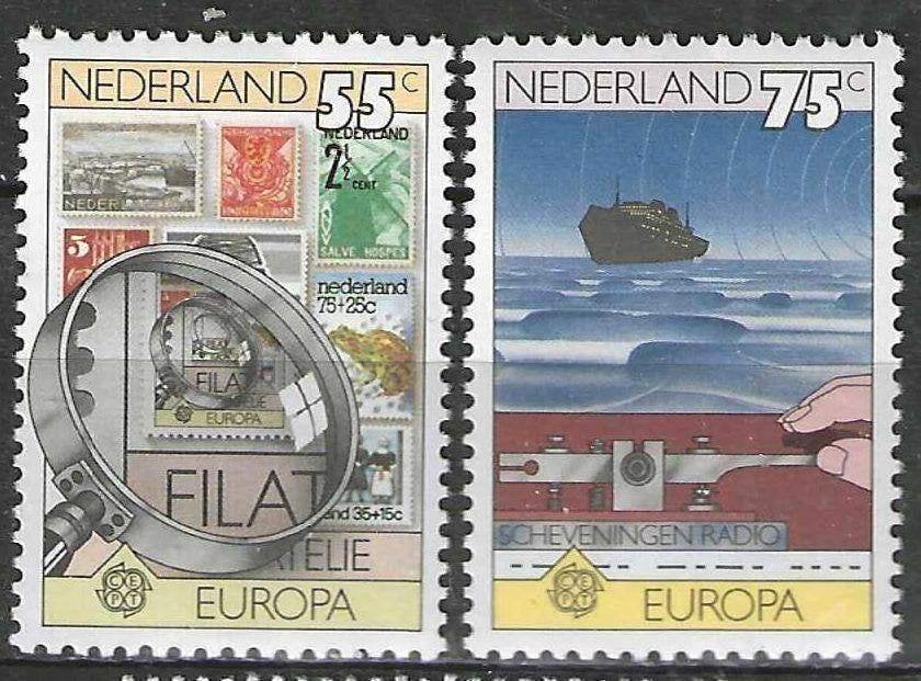Pays-Bas 1979 - Yvert 1111-1112 - Europe - Philatélie (PF), Envoi, Non oblitéré