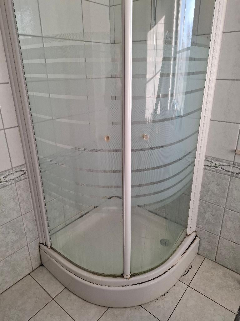 douche, Enlèvement, Utilisé, Verre, Douche